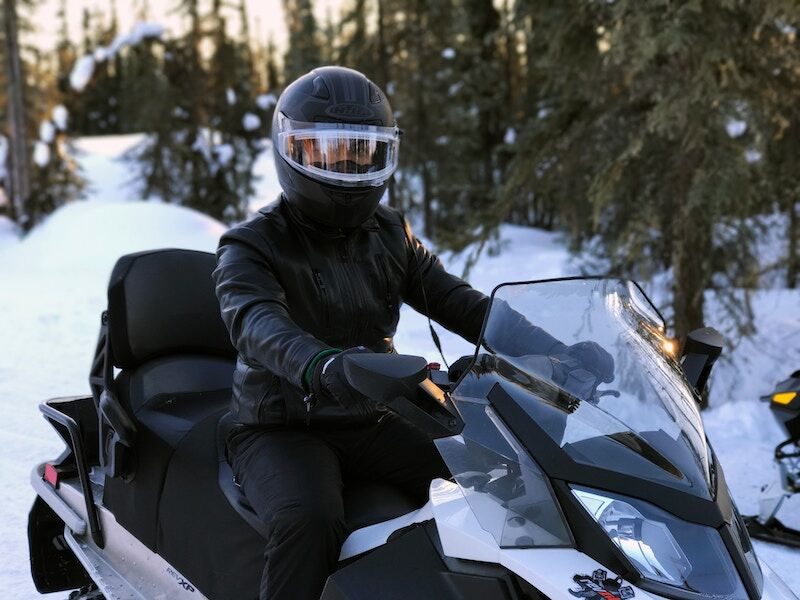 person riding snowmobile, personal liability coverage