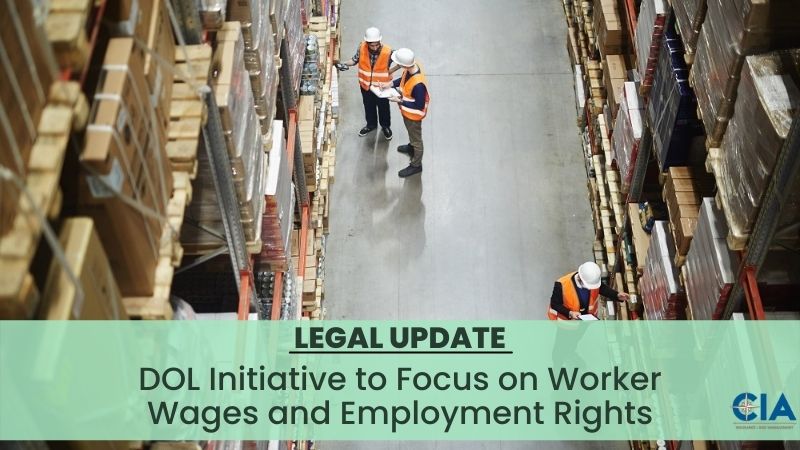 DOL Initiative to Focus on Worker Wages and Employment Rights